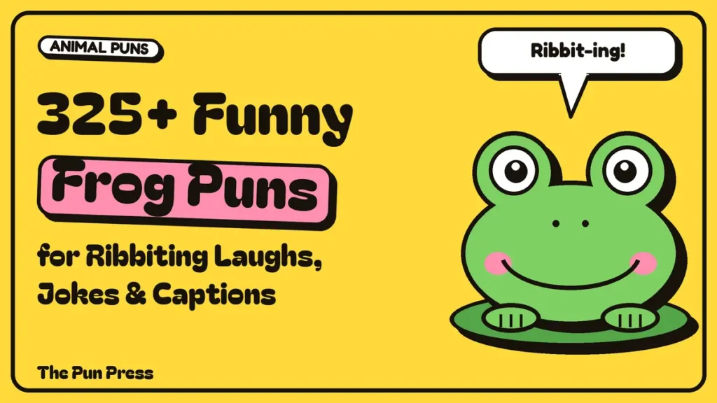 frog puns